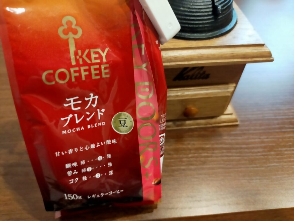 キーコーヒーのモカブレンド