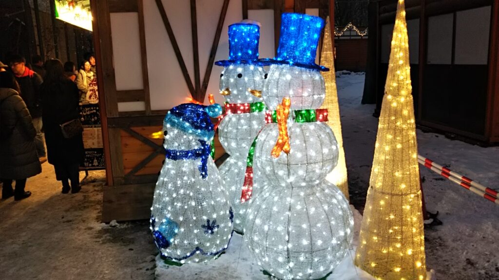 大通公園で開催されているミュンヘン-クリスマス市の写真