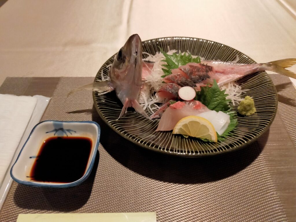 弓張の丘ホテルの汐彩の料理