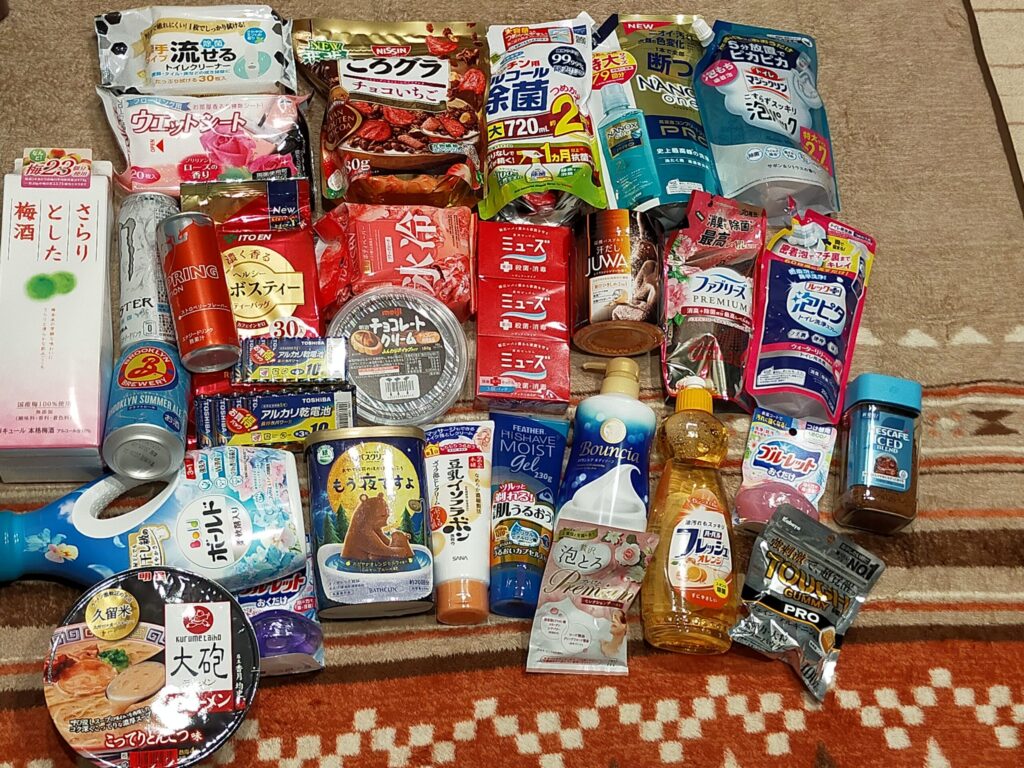 買い物品