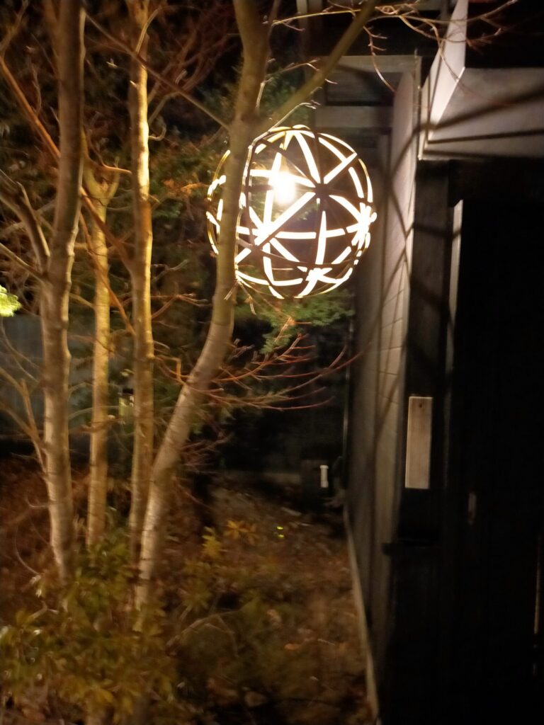 月洸樹の夜風景
