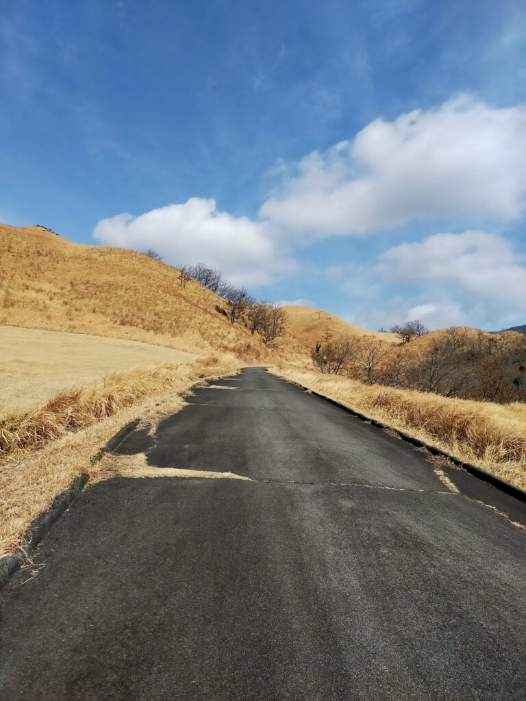 平野台高原展望所道中