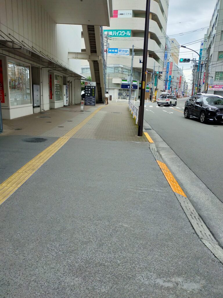 立川駅北口の周辺景色