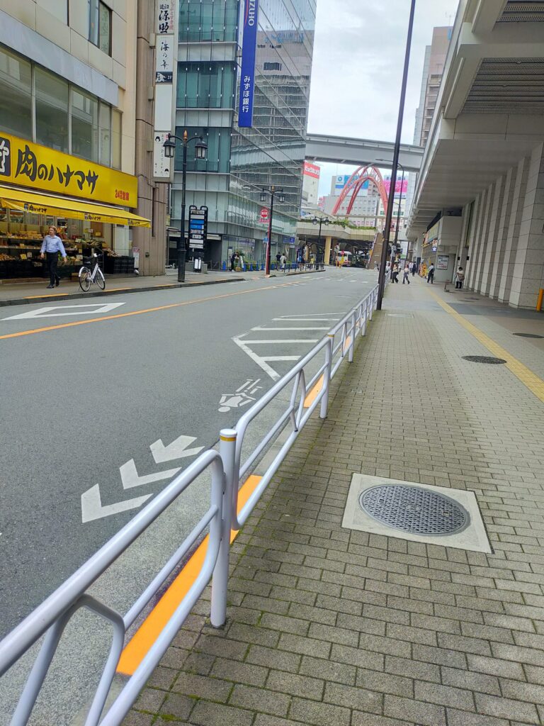 立川駅北口の周辺景色