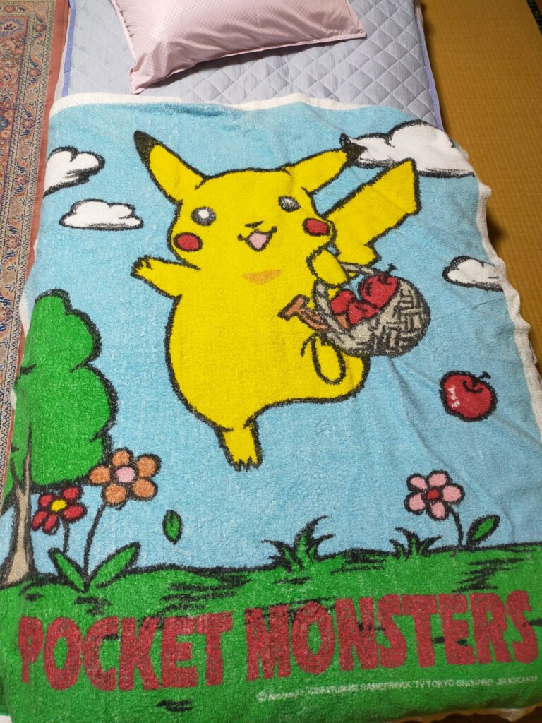 ピカチュウ布団
