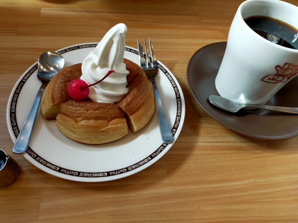 シロノワールとアメリカン