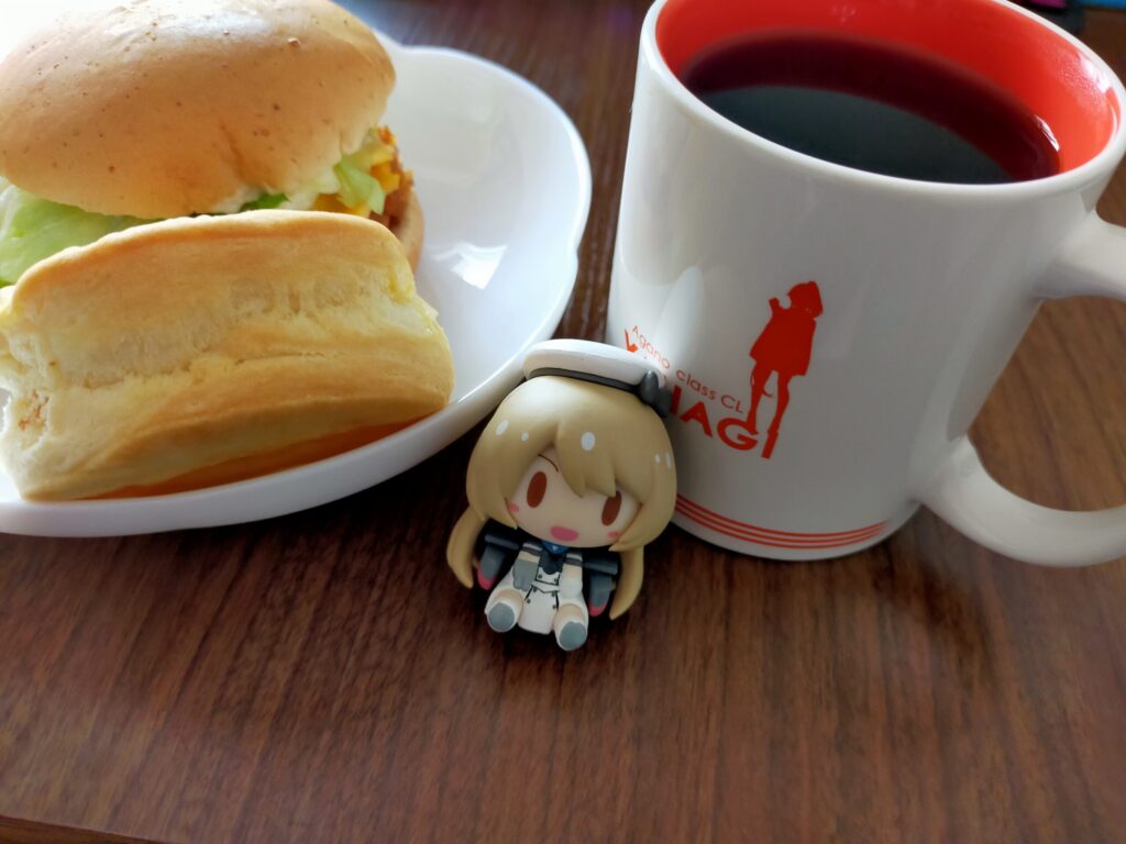 コーヒーとパン